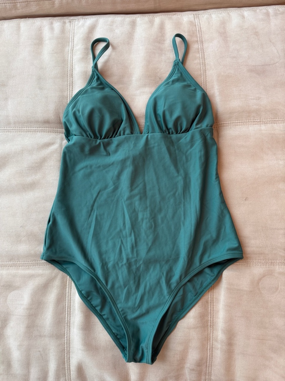 Cupshe Olive Green One Piece Swimsuit Size Small
